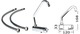 swiveling mixer,c+h/w,tall